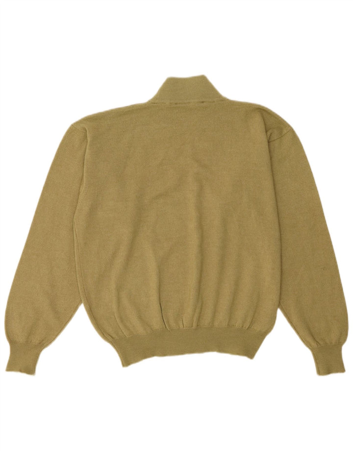 St. Germain Dame Des Pres Turtle Neck Jumper Sweater IT 44 Medium Khaki