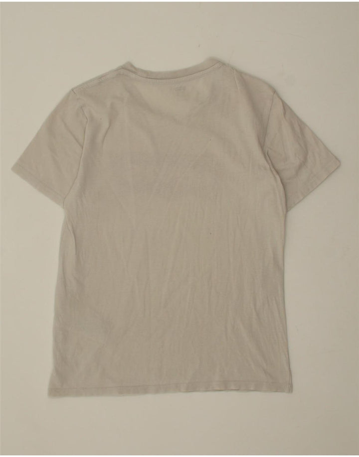 LEVI'S Womens Graphic T-Shirt Top UK 10 Small White Vintage Levi's and Second-Hand Levi's from Messina Hembry 