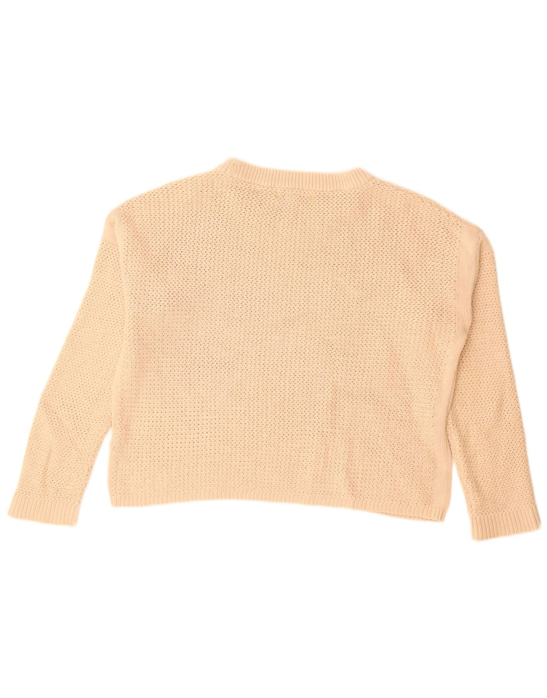 Marks & Spencer Dame sweater med rund hals DK 14 Medium Beige
