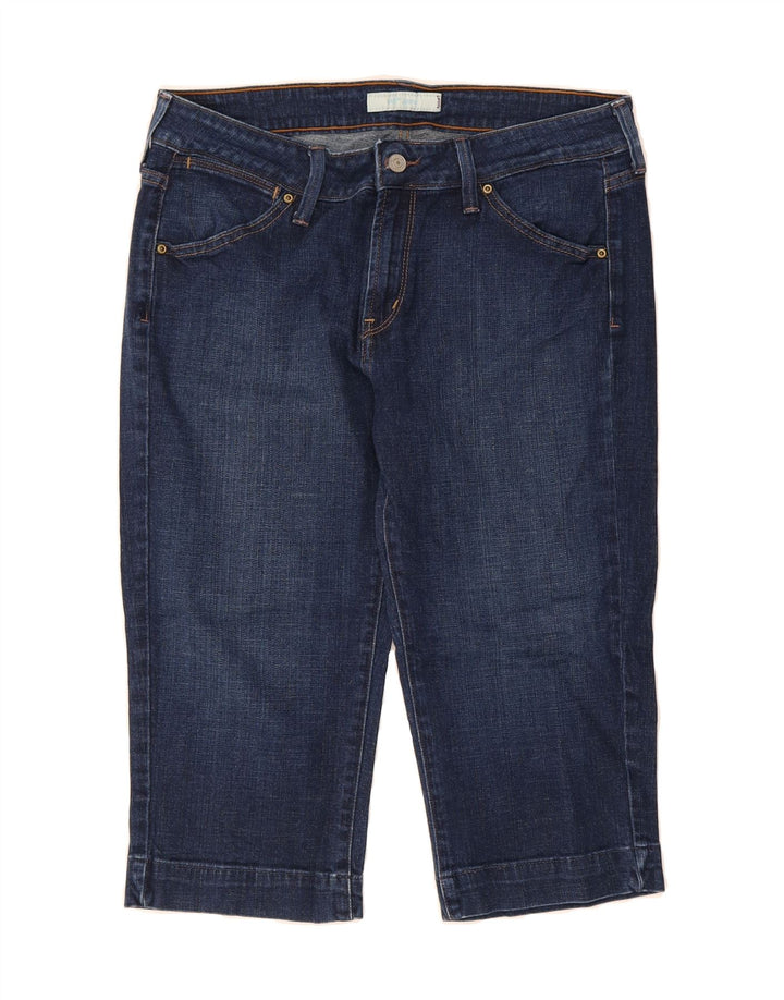 LEVI'S Womens 545 Capri Jeans US 12 Large W34 L18 Blue Vintage Levi's and Second-Hand Levi's from Messina Hembry 