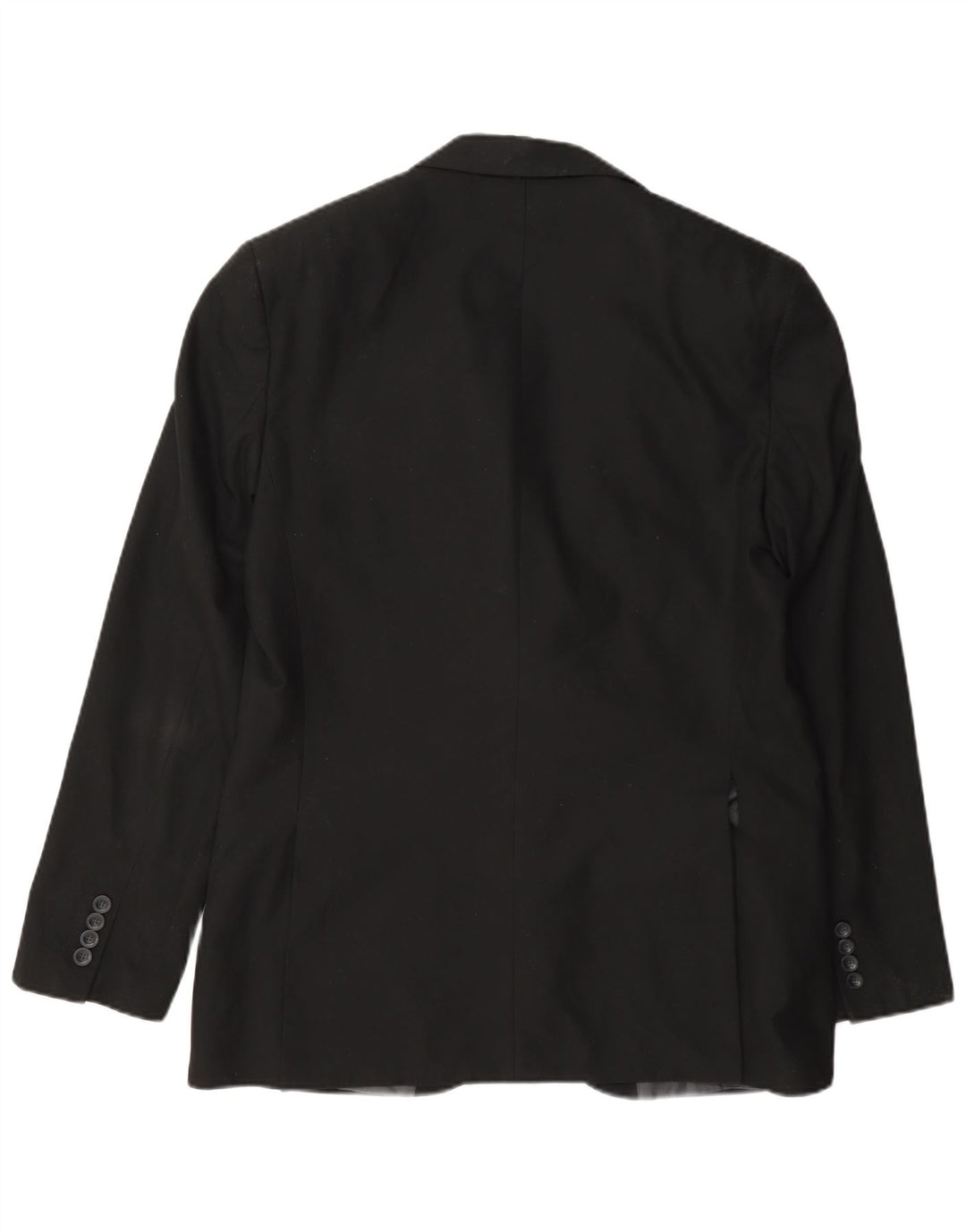 Marks & Spencer Herre 2-knaps blazerjakke UK 40 Medium Sort Polyester