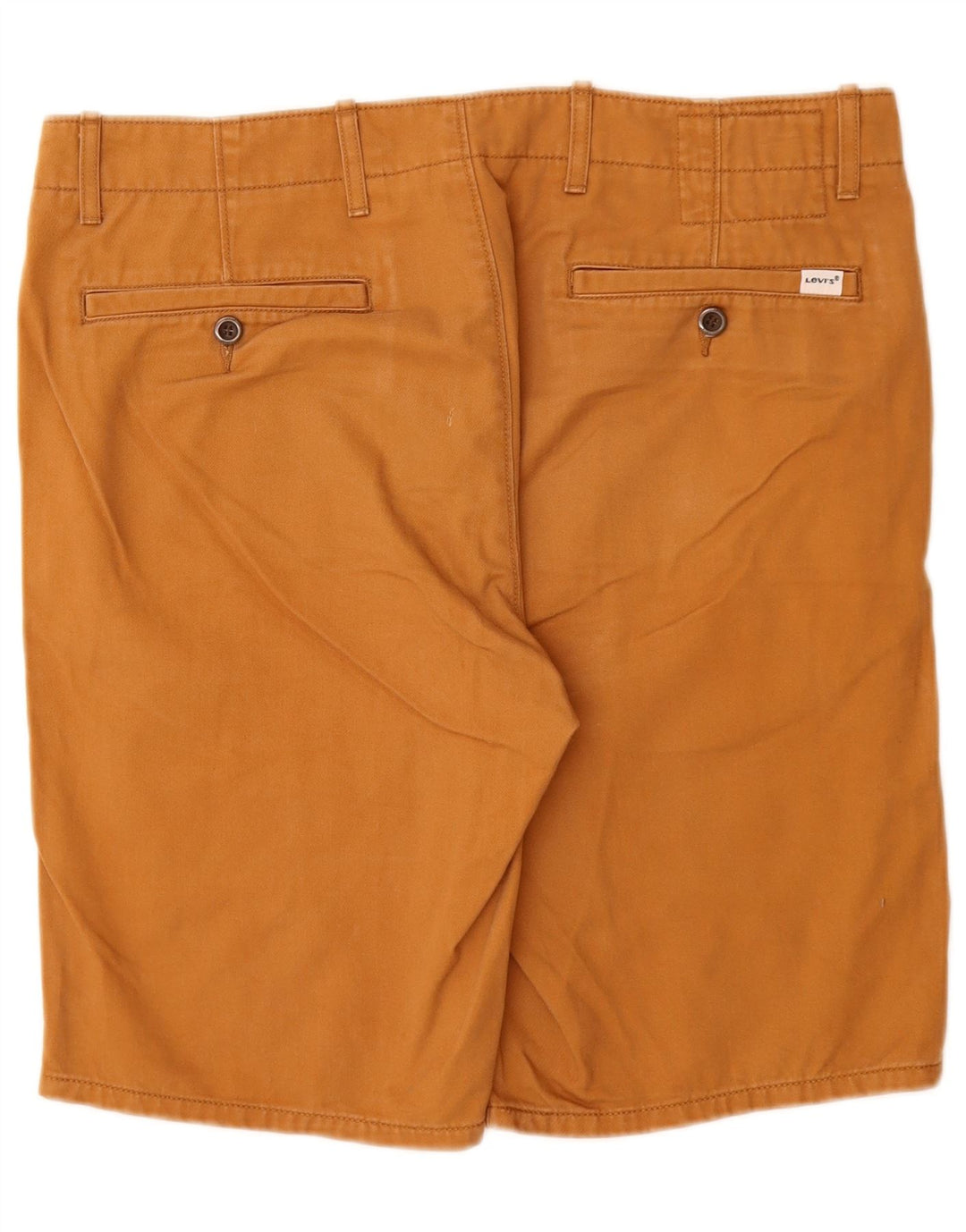 LEVI'S Chino Shorts til mænd W34 Stor brun bomuld