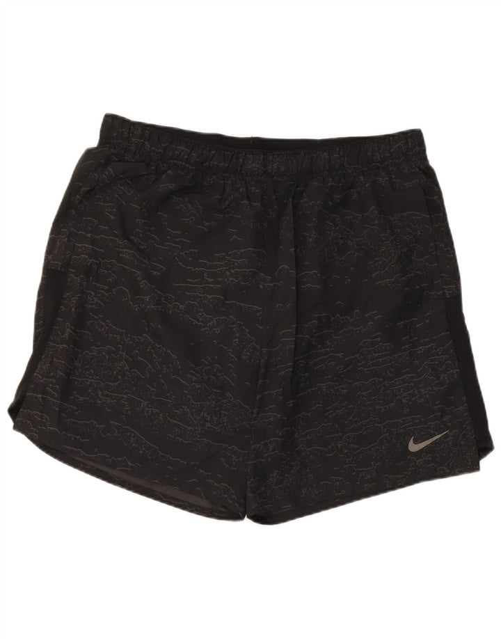 Nike Herre Dri Fit Sportshorts Stor Sort Camouflage