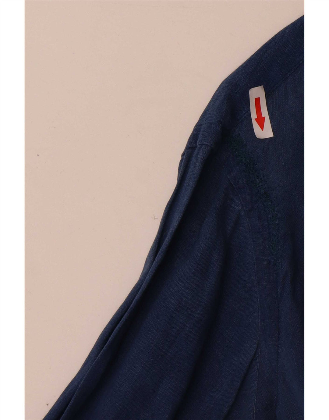 Ralph Lauren herreskjorte lille marineblå linned