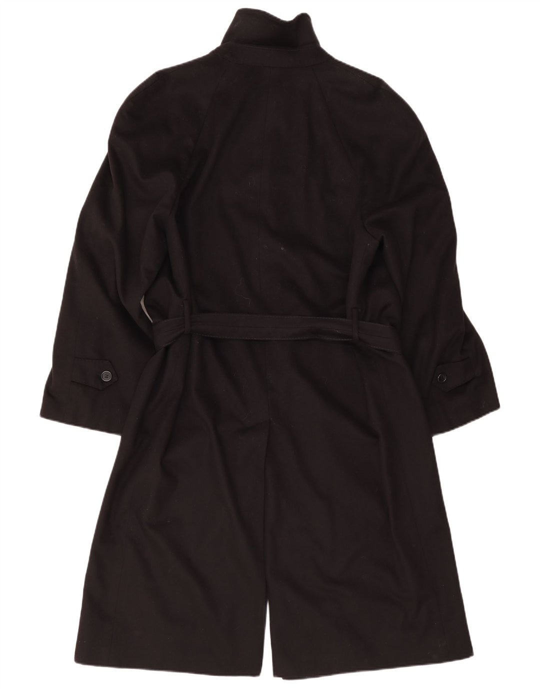 Vintage overfrakke til mænd IT 48 Medium Black Cashmere
