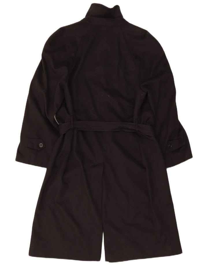 Vintage overfrakke til mænd IT 48 Medium Black Cashmere