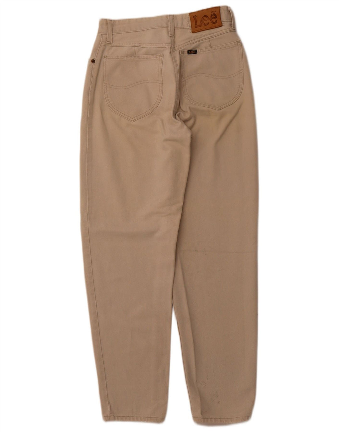 LEE Kvinder Højtaljede tilspidsede Jeans W26 L28 Beige