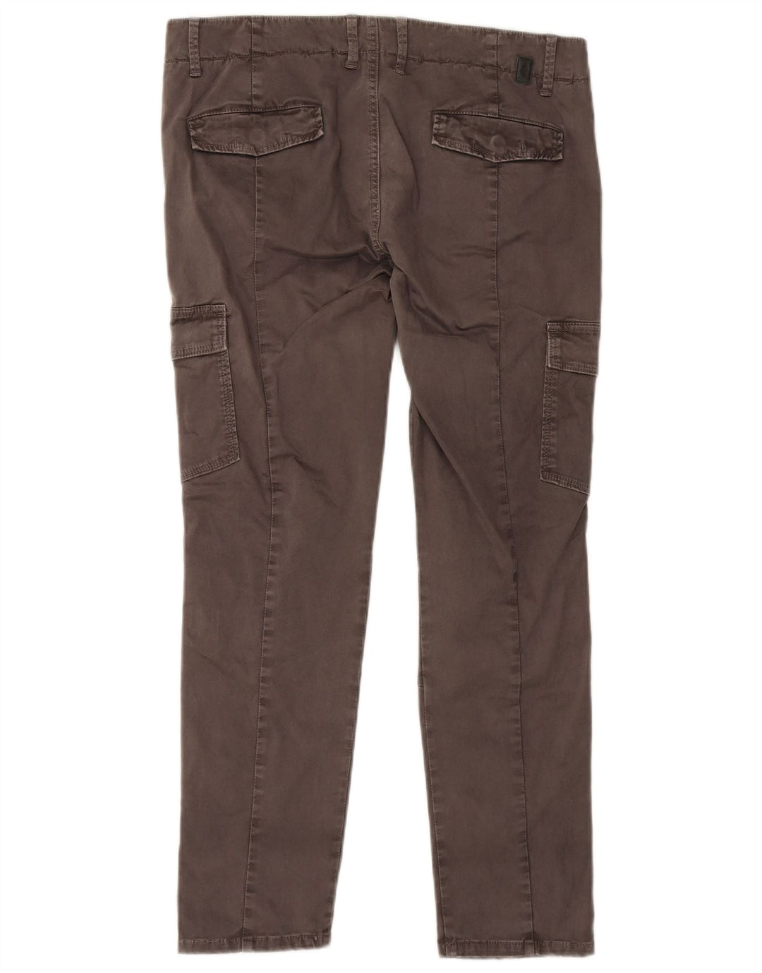 MARLBORO CLASSICS Mens Straight Cargo Trousers EU 46 Small W34 L28 Grey