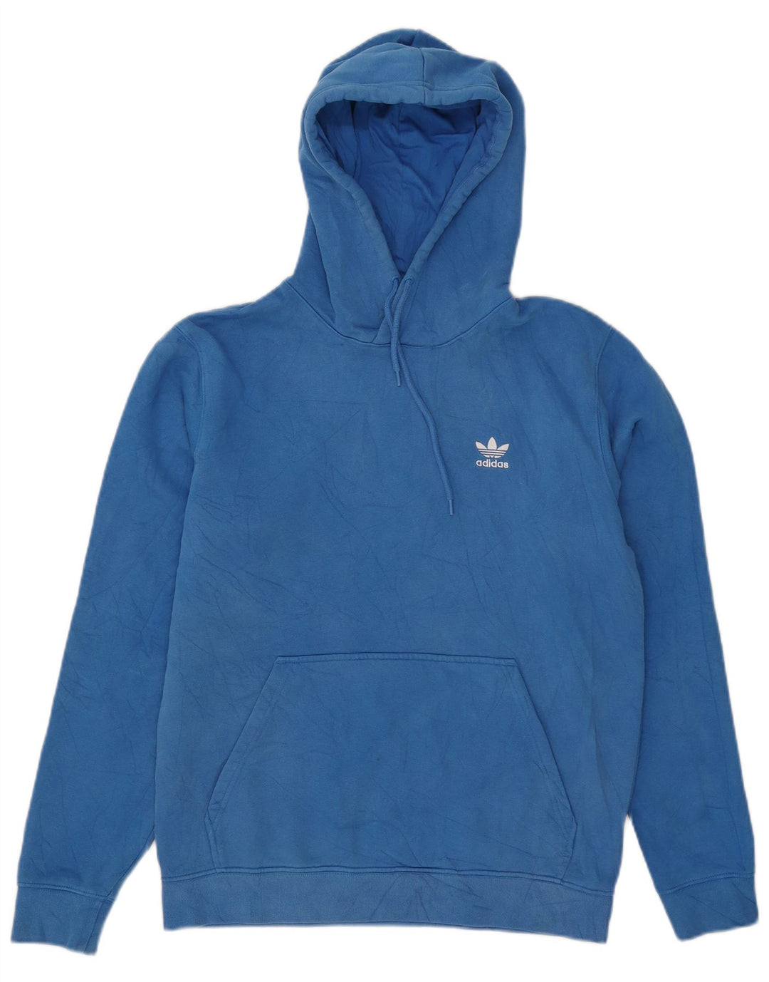 Adidas Herre hættetrøje Jumper Medium Blue Bomuld