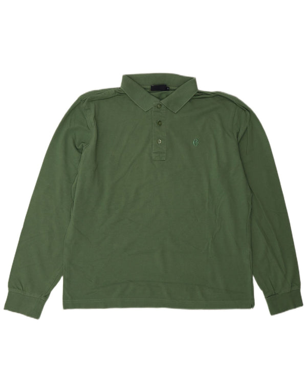 CONTE OF FLORENCE Langærmet herre Regular Fit Polo Shirt Medium Green