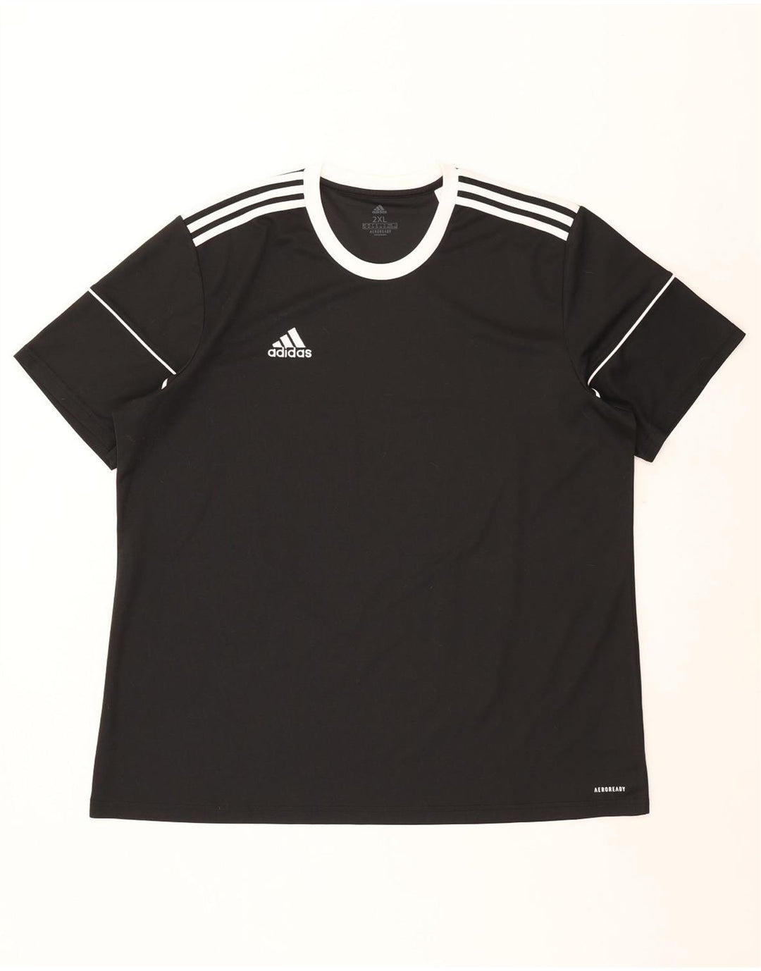Adidas Herre Aeroready T-Shirt Top 2XL Sort Polyester