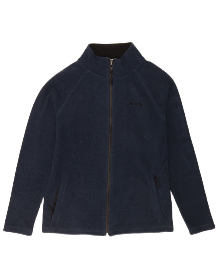 Bænk dame fleecejakke UK 10 Lille marineblå polyester