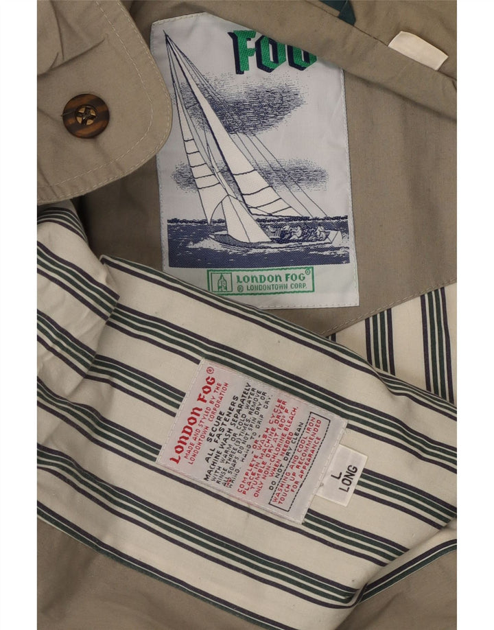 LONDON FOG Herre Loose Fit Bomber Jacket UK 40 Large Green