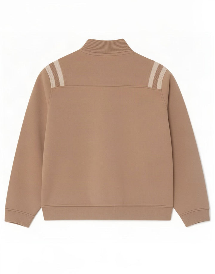 Reebok træningsdragt topjakke til kvinder UK 14 Medium Beige Bomuld