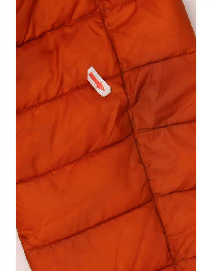 North Sails Herre hættepolstret jakke UK 40 Large Orange Polyester