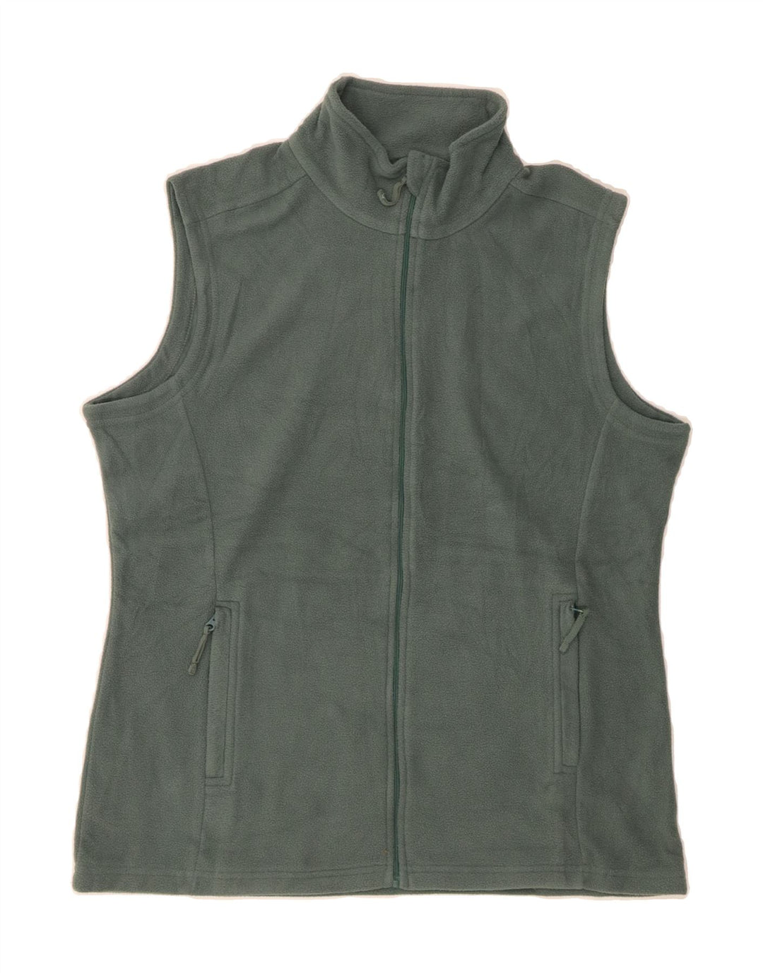 MOUNTAIN WAREHOUSE Womens Fleece Gilet UK 14 Large Green Polyester Vintage Mountain Warehouse and Second-Hand Mountain Warehouse from Messina Hembry 