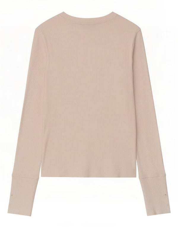 Zara Womens Crop Top Langærmet UK 8 Small White