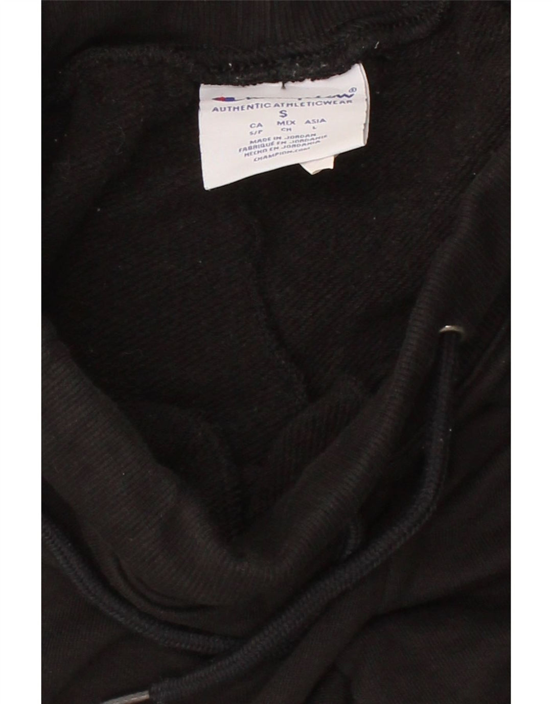 CHAMPION Womens Tracksuit Trousers UK 10 Small  Black Cotton Vintage Champion and Second-Hand Champion from Messina Hembry 