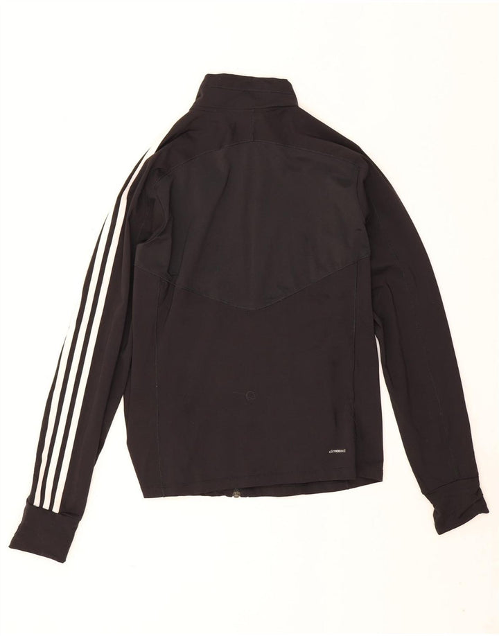 Adidas Dame Climacool Træningsdragt Topjakke UK 8/10 Small Black Nylon