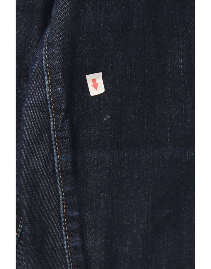 Levi's Slim Jeans til kvinder W31 L27 Marineblå bomuld