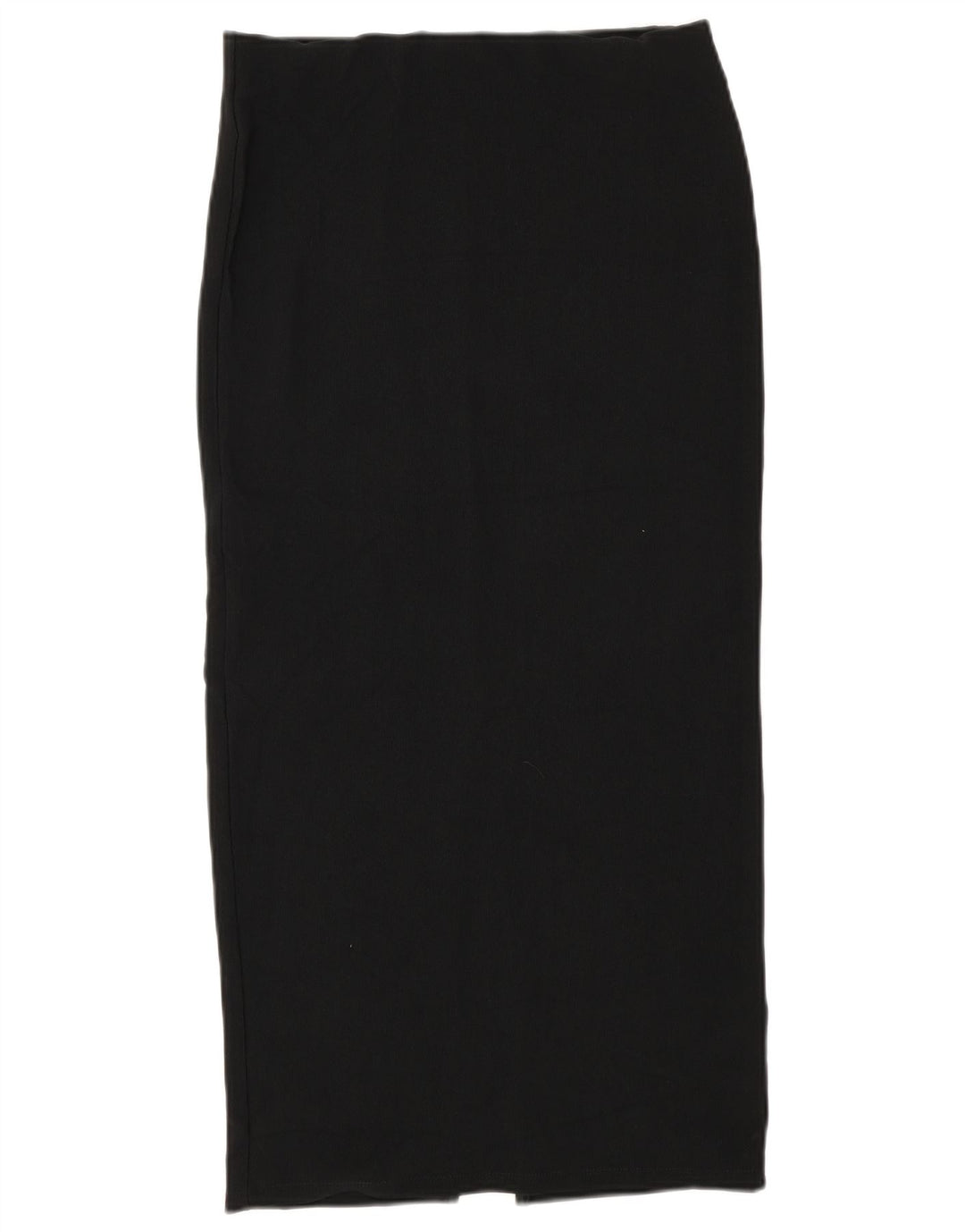 Zara Midi-nederdel med høj talje, stor W30, sort polyester