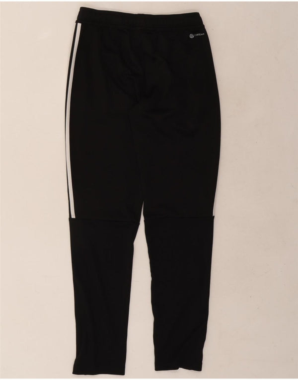 Adidas Boys Aeroready Tracksuit Bukser 13-14 år Sort polyester