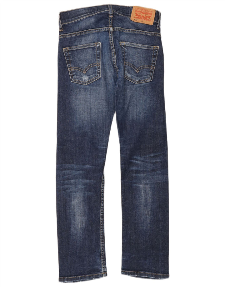 Levi's Boys 511 Slim Jeans 9-10 år W24 L26 Blå Bomuld