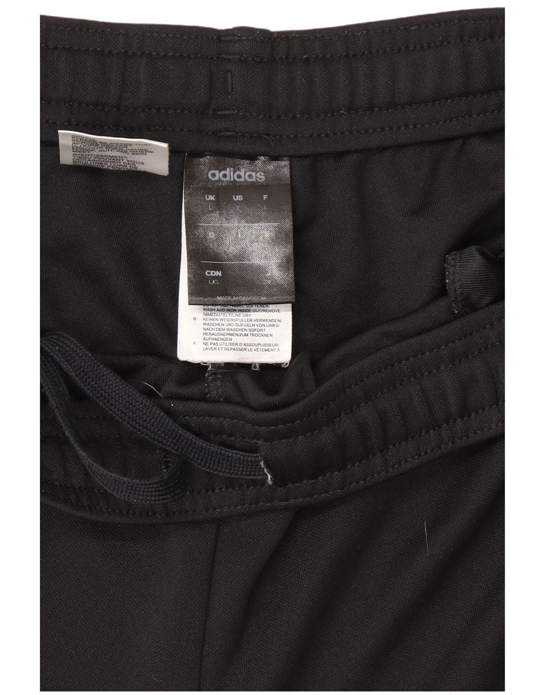 Adidas Træningsdragt til mænd Joggers Large Sort Polyester