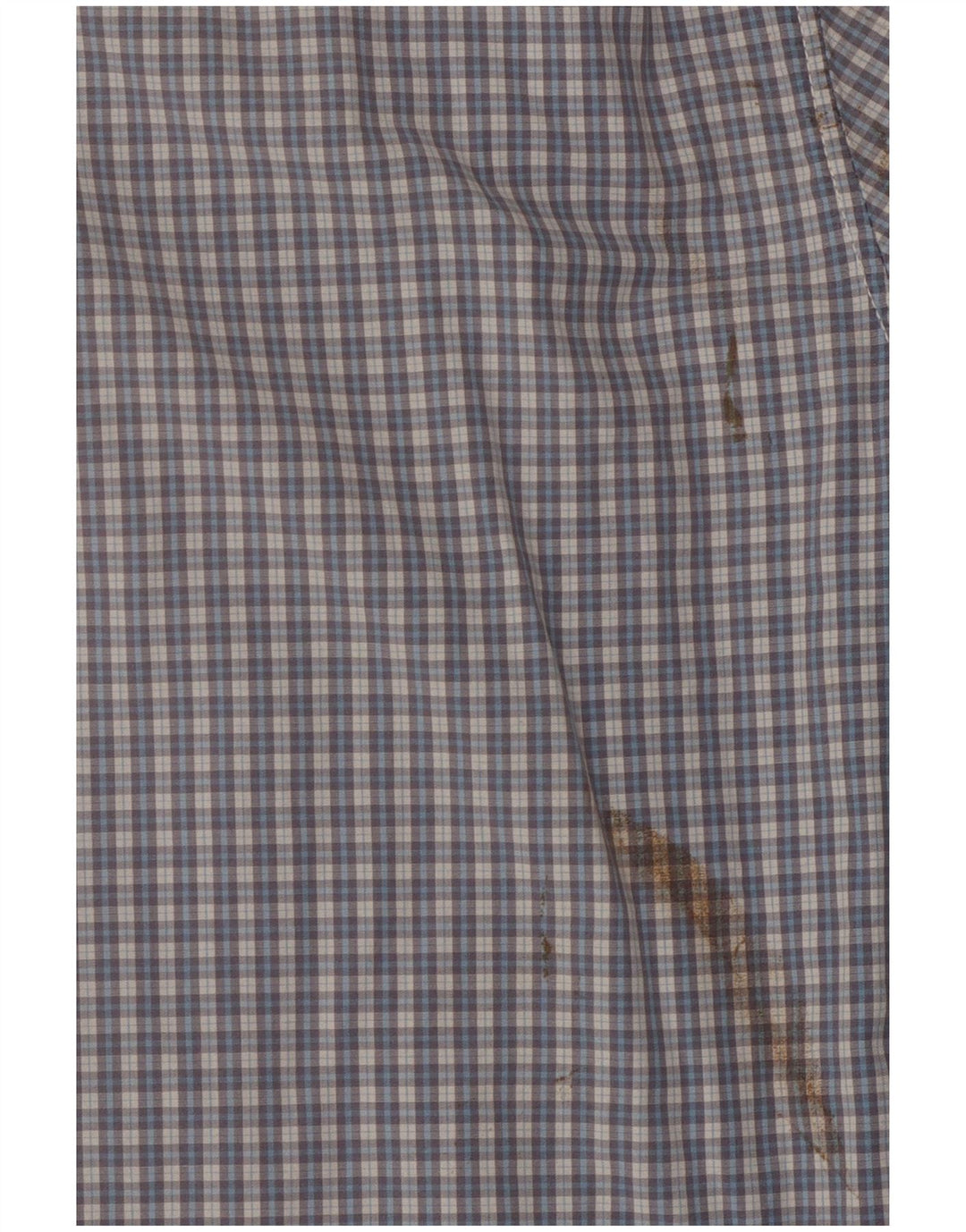 Levi's Kortærmet Slim Fit-skjorte til mænd XL Blå Gingham