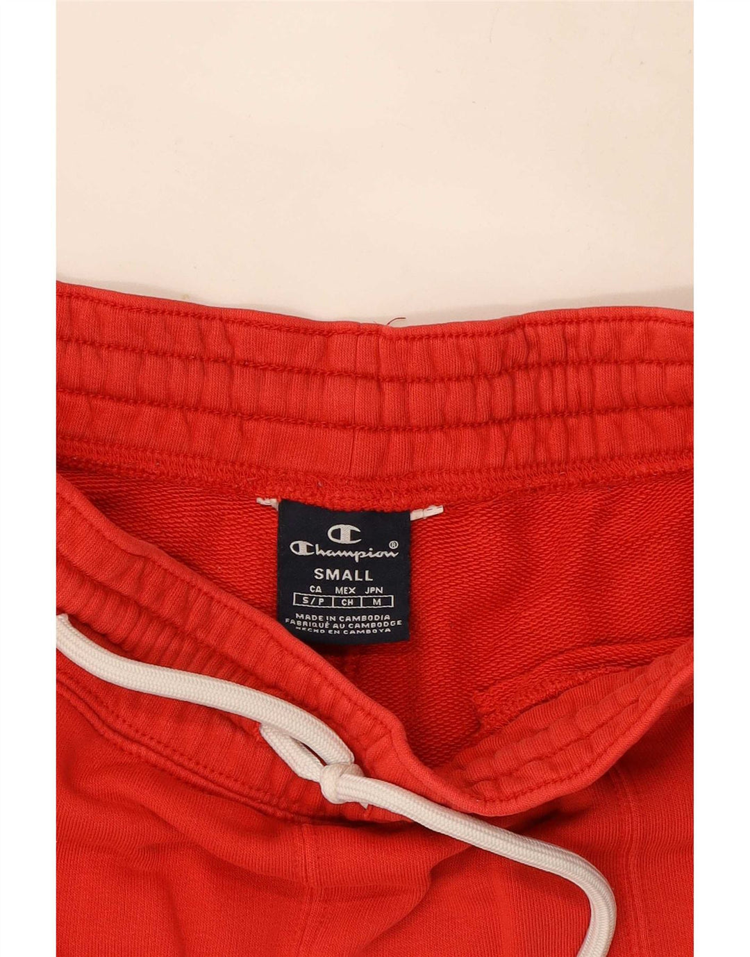 Champion Herre grafiske sportsshorts Lille rød farveblok