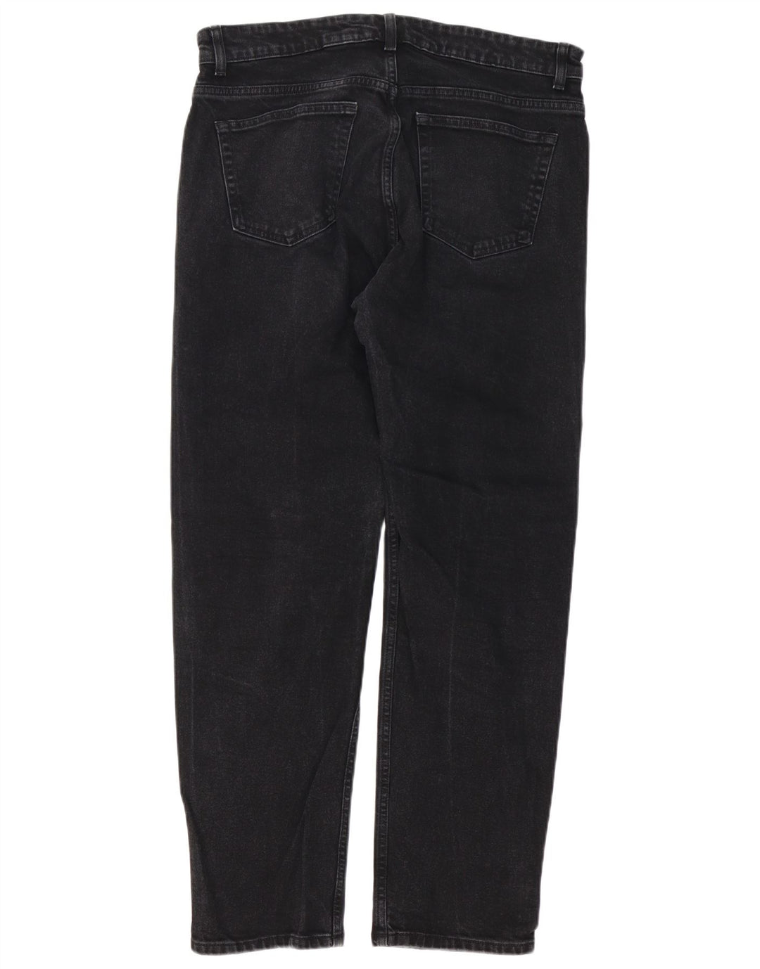 Zara Straight Jeans til mænd EU 44 XL W34 L30 Sort