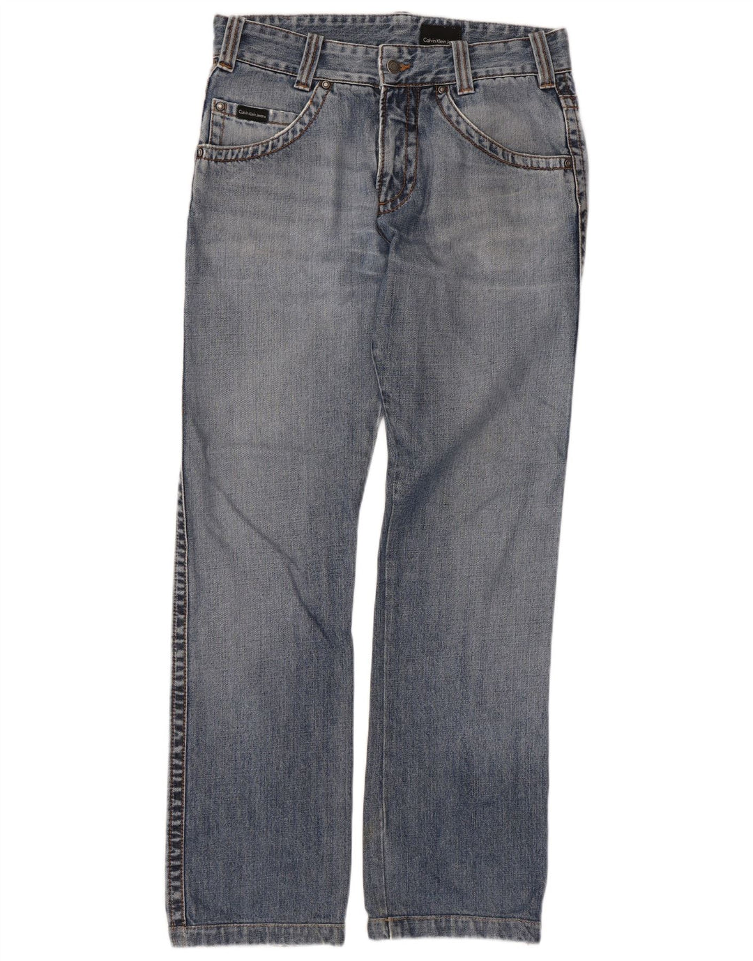 Calvin Klein Lige Jeans til kvinder W32 L31 Blå