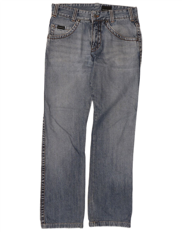 Calvin Klein Lige Jeans til kvinder W32 L31 Blå