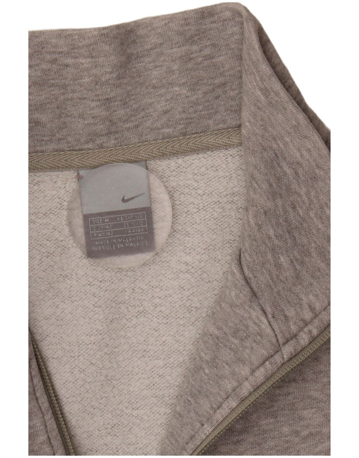 Nike træningsdragt topjakke til kvinder UK 10/12 Medium Grey Flecked