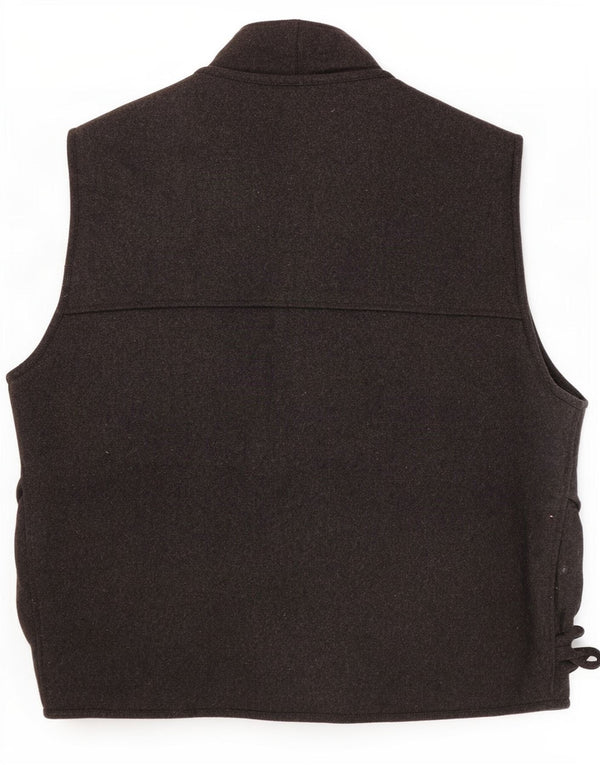 James Dillon Herre Utility Gilet UK 38 Medium Grey Nylon