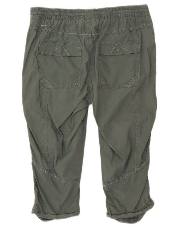 Columbia Womens Climalite Bermuda Shorts W33 Large Green