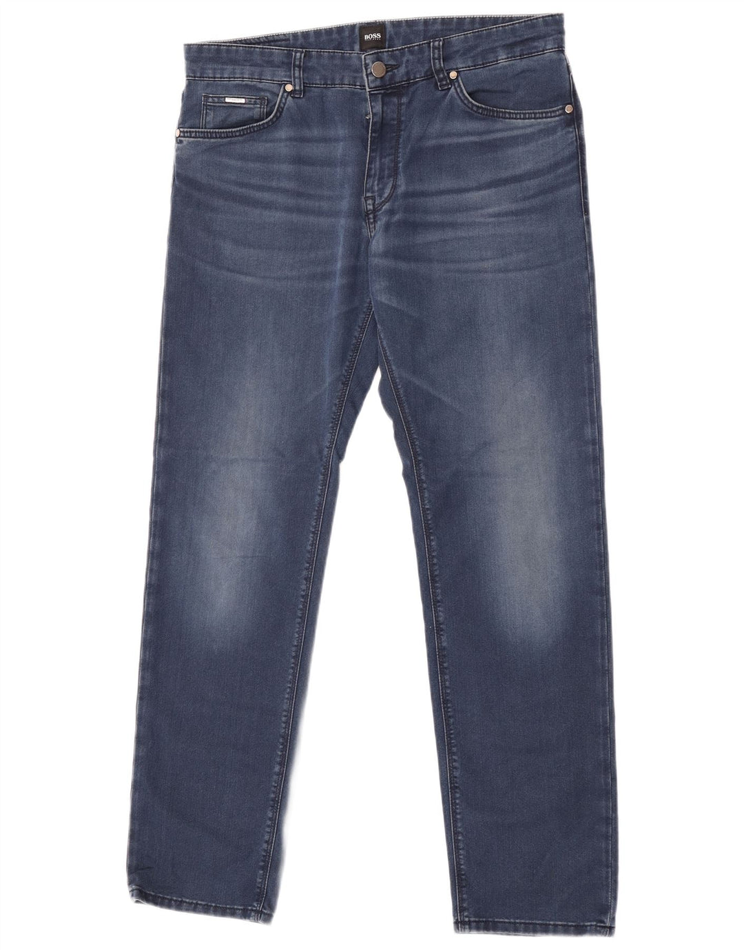 Hugo Boss Herre Slim Jeans W34 L32 Blå