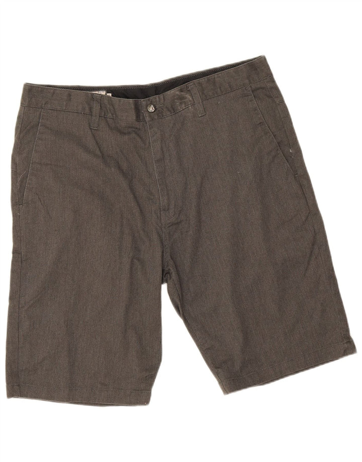 Volcom Herre Chino Shorts W36 Large Grå Bomuld