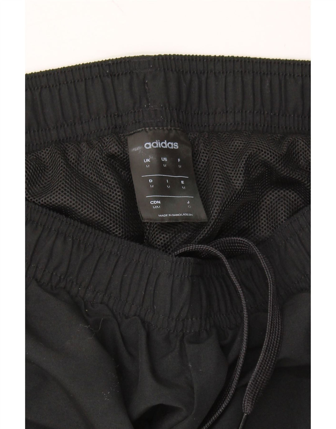 ADIDAS Mens Tracksuit Trousers Joggers Medium  Black Polyester Vintage Adidas and Second-Hand Adidas from Messina Hembry 