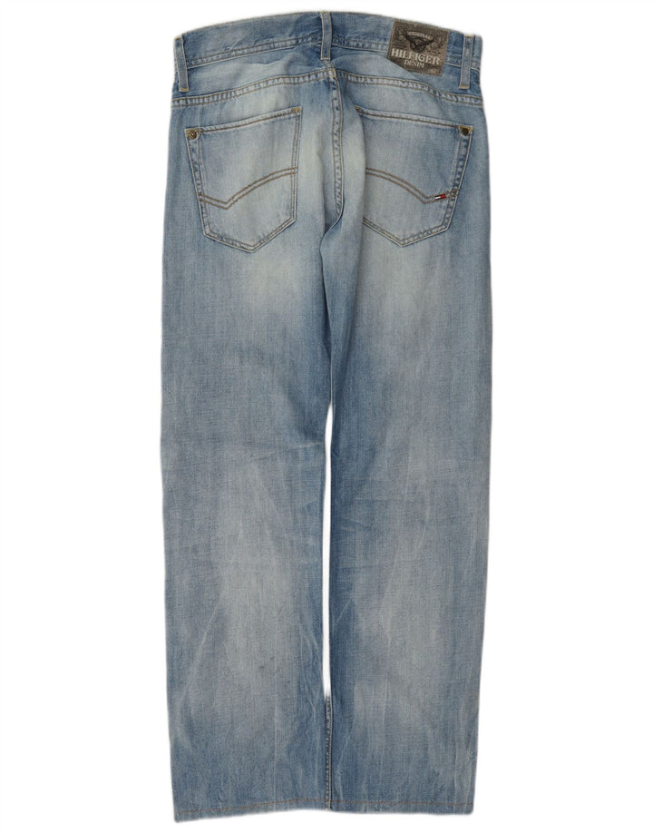 Tommy Hilfiger Dame Ryder Regular Straight Jeans W30 L30 Blå Bomuld