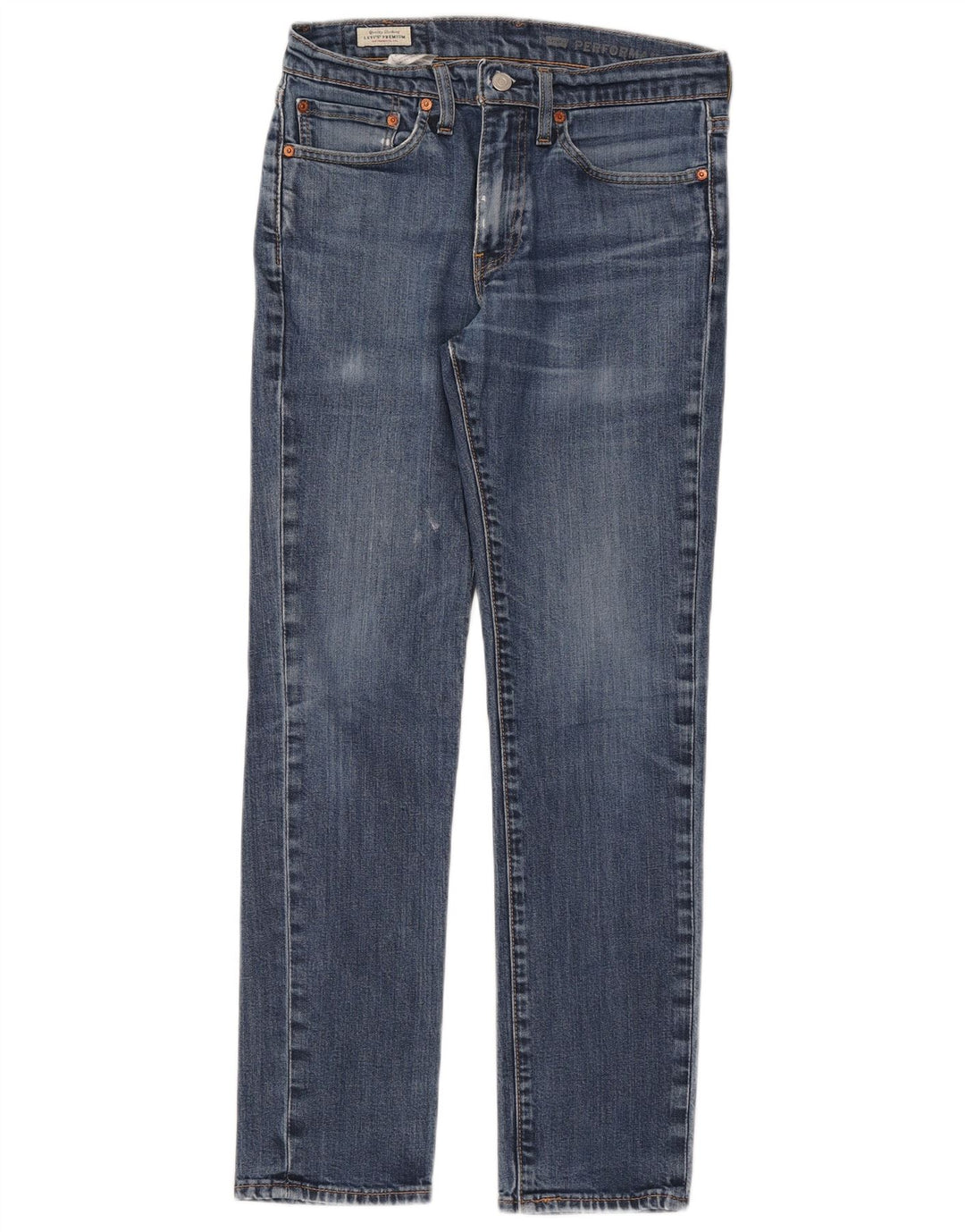 Levi's Herre 511 Slim Jeans W31 L32 Blå Bomuld