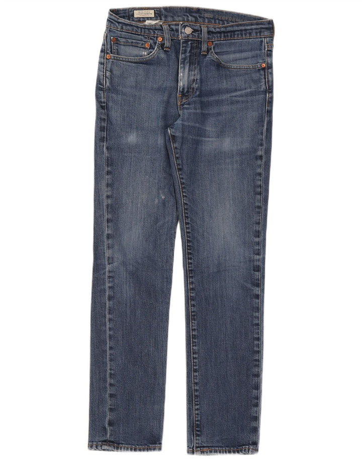 Levi's Herre 511 Slim Jeans W31 L32 Blå Bomuld
