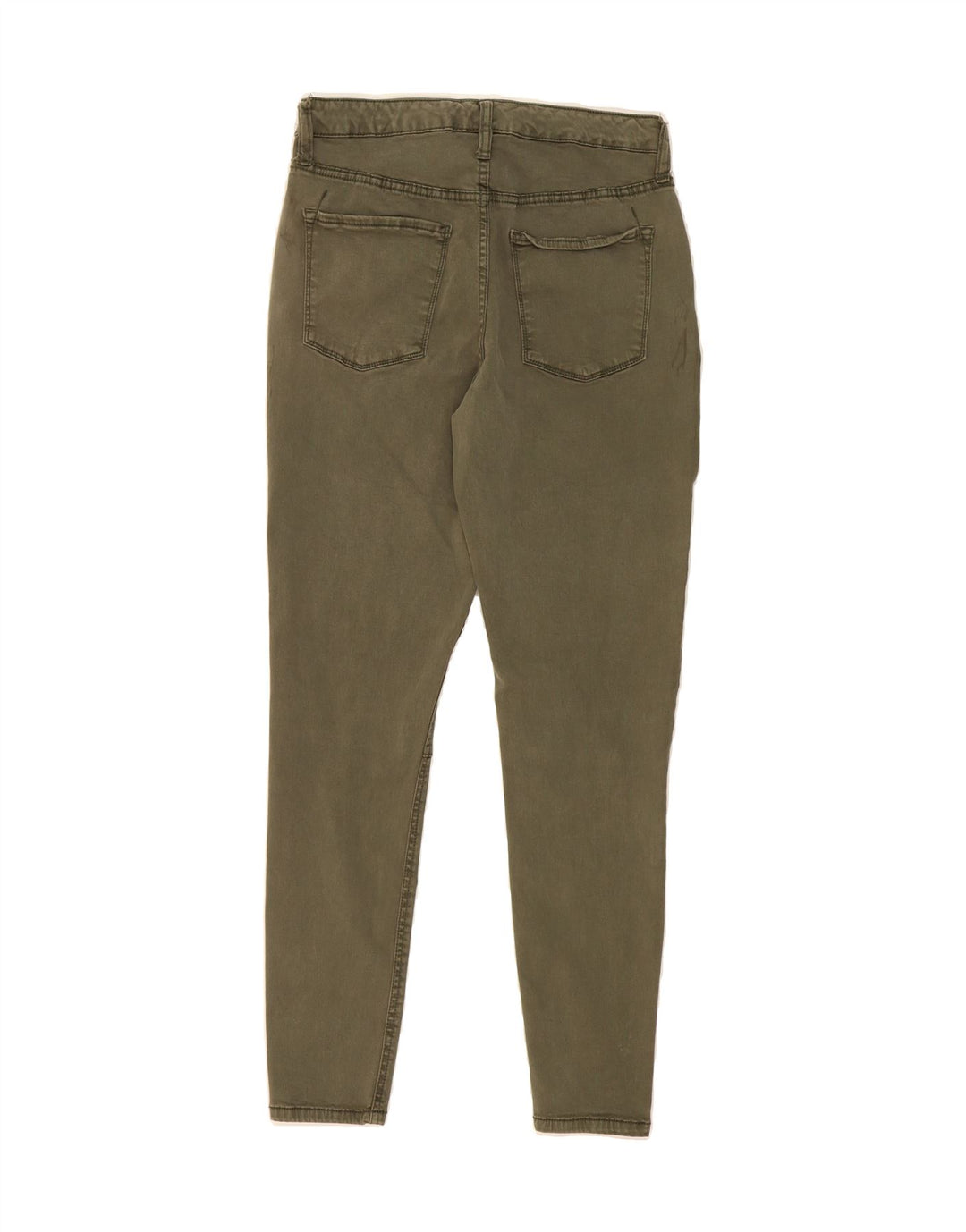 MOSSIMO Womens High Waist Casual Trousers US 8 Medium W29 L29 Khaki Vintage Mossimo and Second-Hand Mossimo from Messina Hembry 