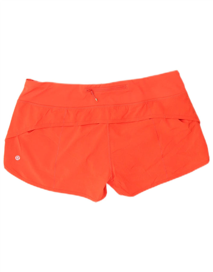 Lululemon Sportshorts til kvinder US 10 Large Orange Polyester
