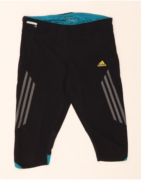 Adidas Womens Climalite Sport Shorts UK 16/18 Large  Black Nylon