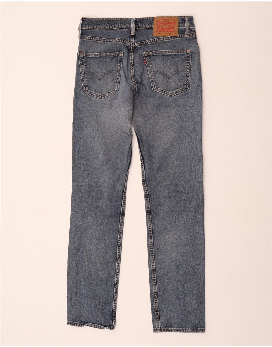 Levi's Herre 511 Slim Jeans W31 L32 Blå Bomuld