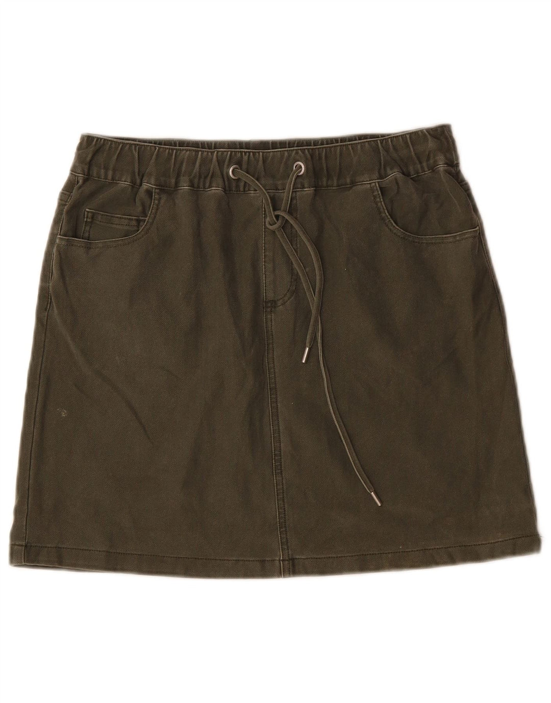 French Connection Dame Mini-nederdel W30 Medium Khaki Bomuld