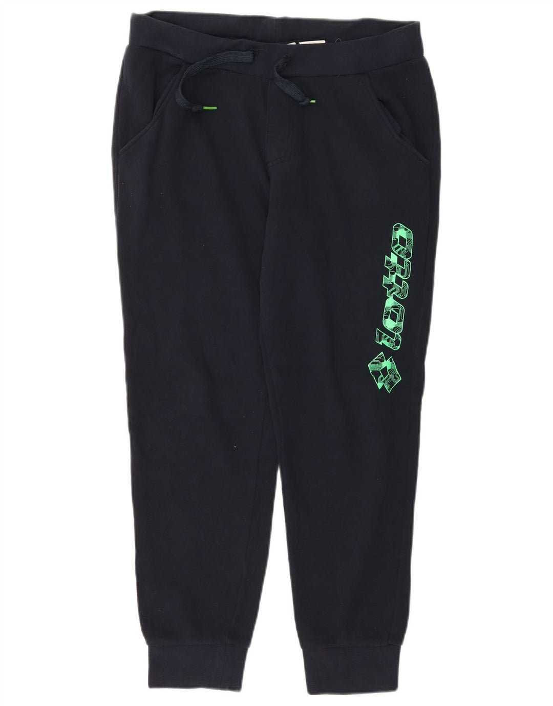 LOTTO Dame grafisk træningsdragt Bukser Joggers UK 14 Medium Navy Blue