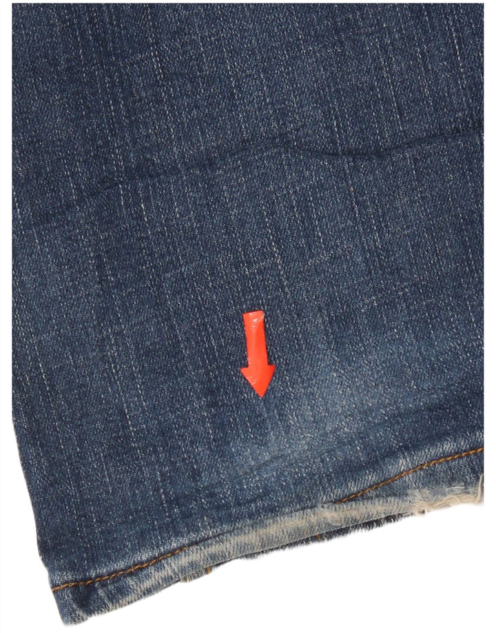 Levi's Dame 629 Bootcut Jeans W32 L32 Blå Bomuld
