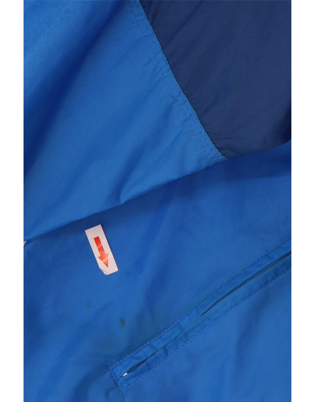Sporting Club Herre Hættetrøje Regnjakke UK 36 Small Blue Colourblock